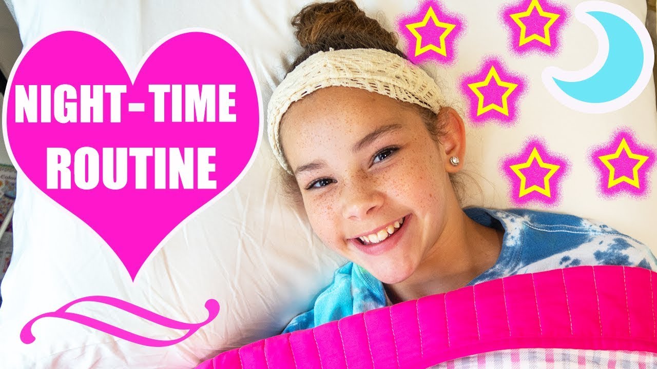 Olivia's Nighttime Routine!!!