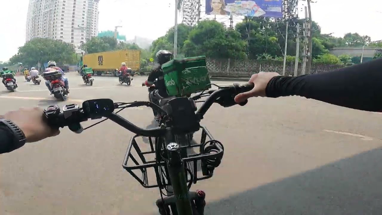 Fiido T1 Pro E-bike | Eastwood | Bike Lane | Urban Riding | GOPRO 9 | FULL HD