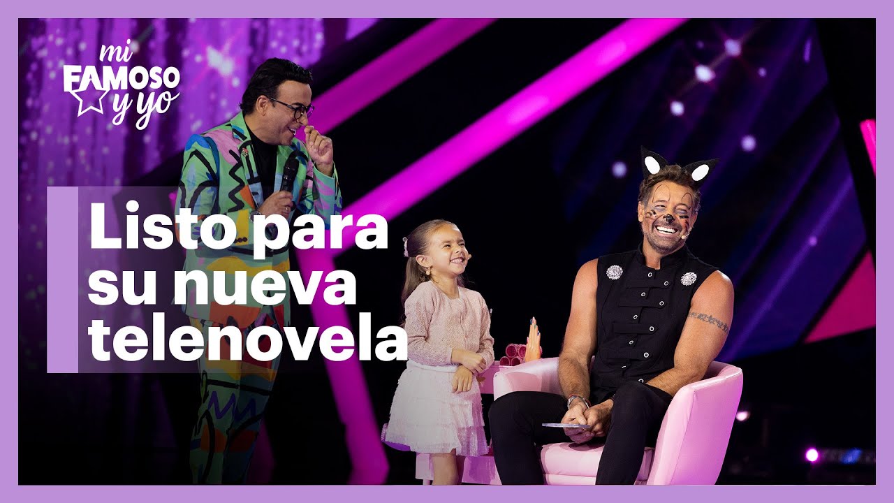 Nathalie maquilla a Gabriel Soto | Mi famoso y yo | Las Estrellas