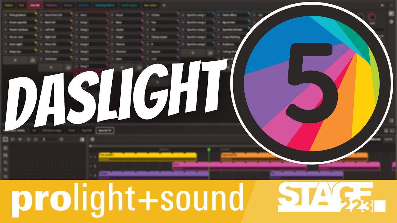 Daslight 5 Tutorial | Preview der Alpha Version | Hands On - Prolight + Sound 2022