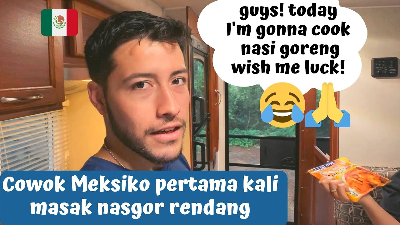 COWOK MEKSIKO DITANTANG MASAK NASI GORENG, GINI HASILNYA ...