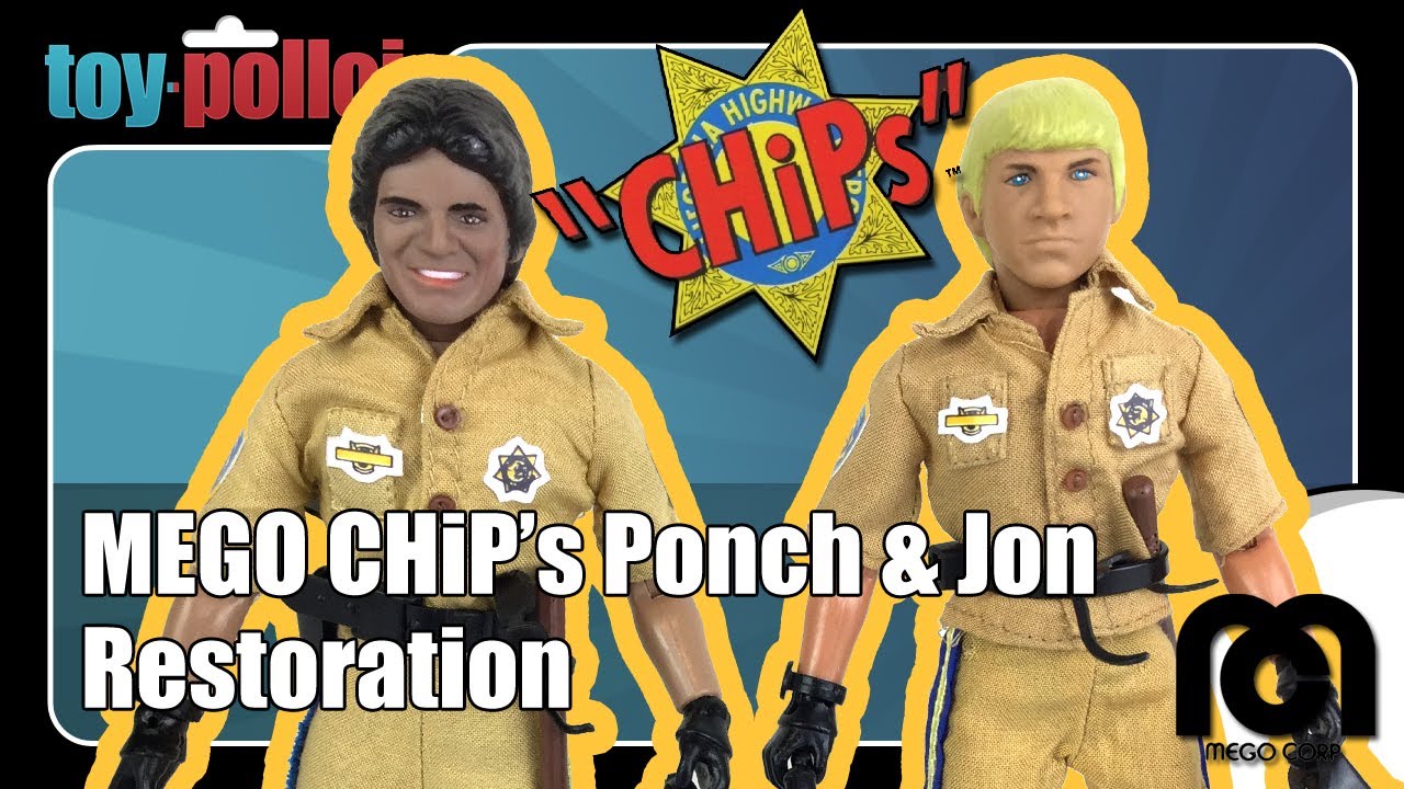 Vintage CHiP's MEGO Jon & Ponch restoration - Toy Polloi