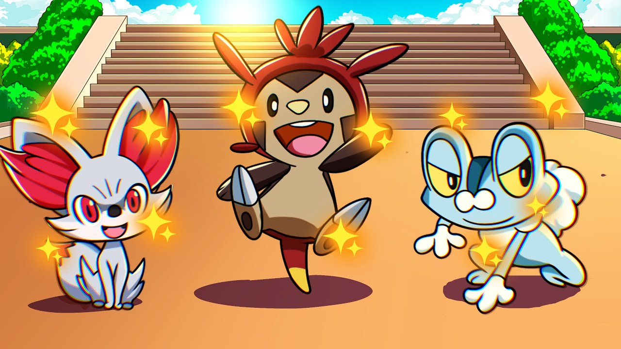 Pokémon Scarlet, но я могу использовать только блестящих покемонов Калоса.