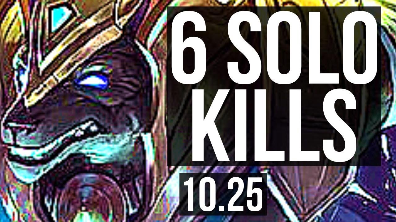 NASUS vs AATROX (TOP) | 6 solo kills, 700+ games, 800K mastery | BR Diamond | v10.25