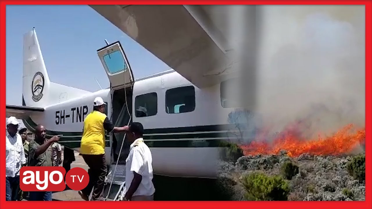 NDEGE YASHINDWA KUFIKA ENEO LA MLIMA KILIMANJARO UNAPOWAKA MOTO, JWTZ LAOMBWA KUONGEZA NGUVU