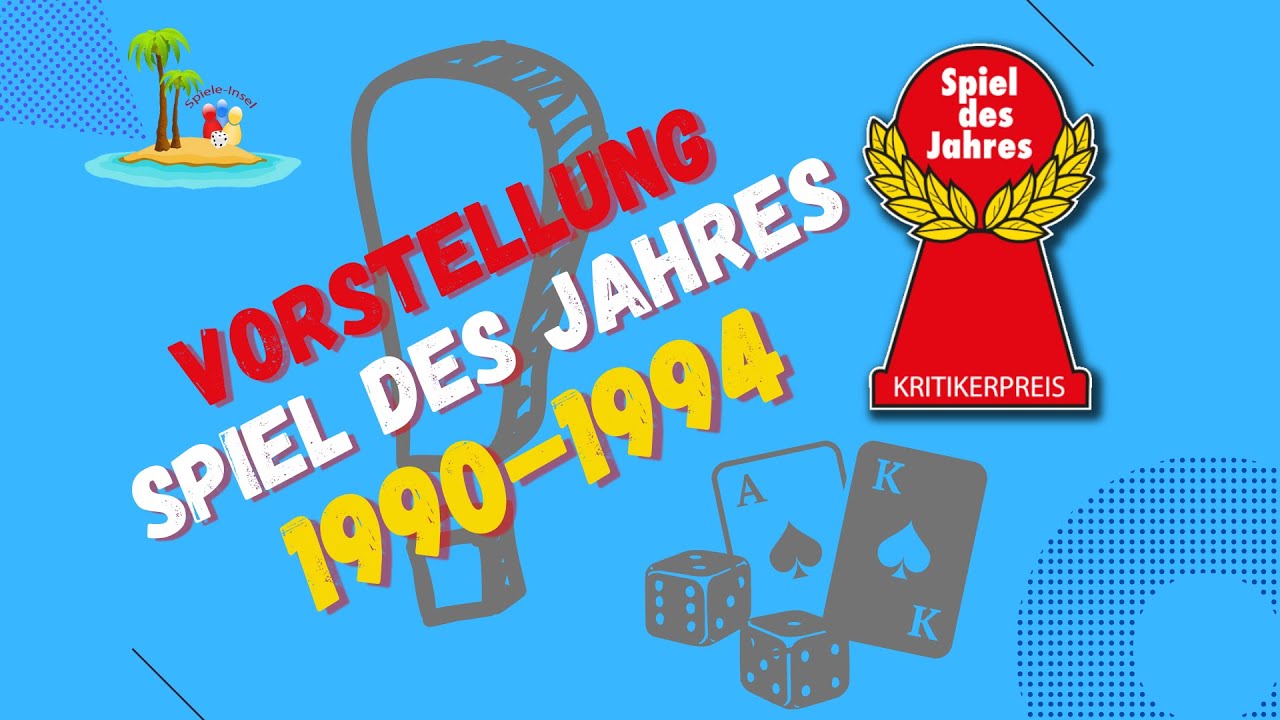 Das waren die Spiele des Jahres 1990-1994