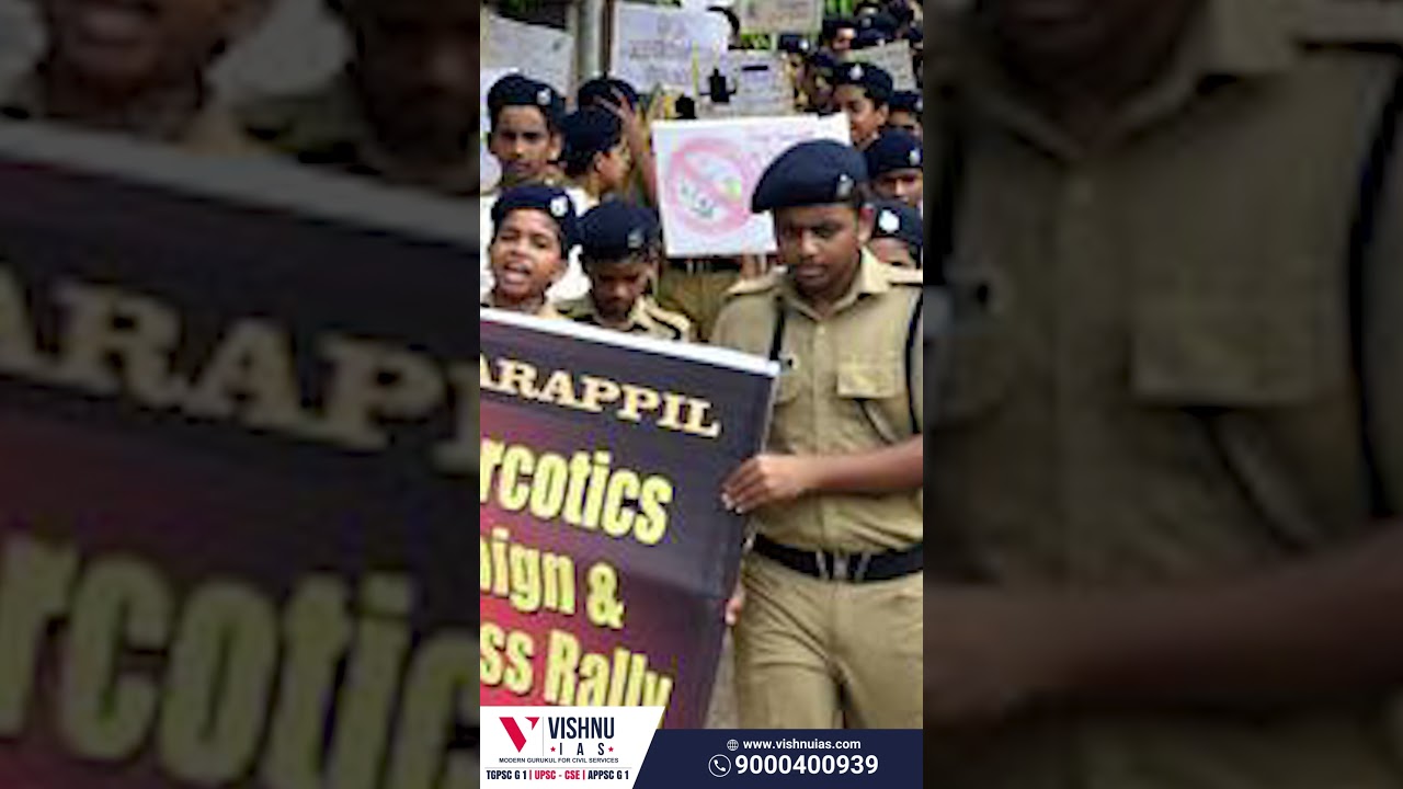 Operation D-Hunt: Anti-drug Operation in Kerala | Vishnu IAS Academy
