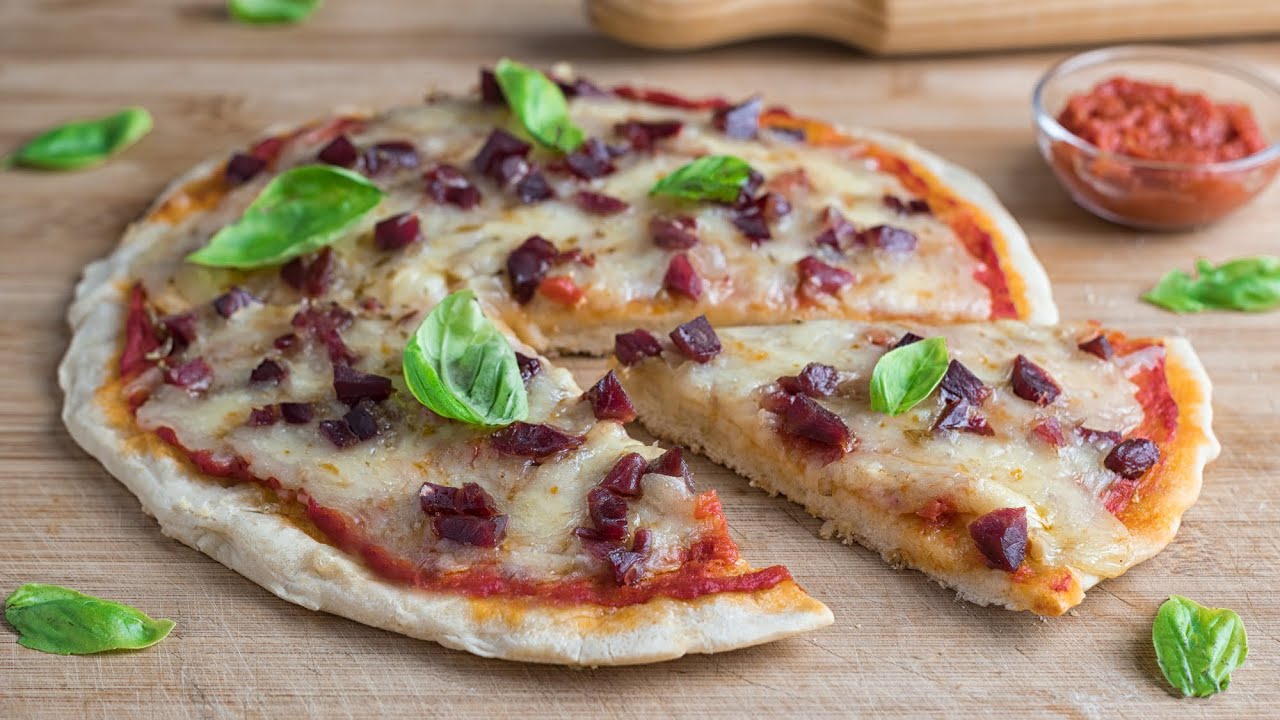 PIZZA EN SARTÉN ¡Fácil y super crujiente!