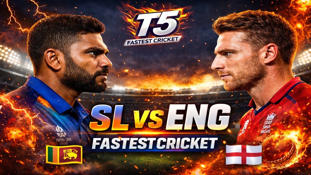 Sri Lanka vs England | T5 World Cup 2026 | Match 02 Highlights! 🦁🔥 | Cricket 26