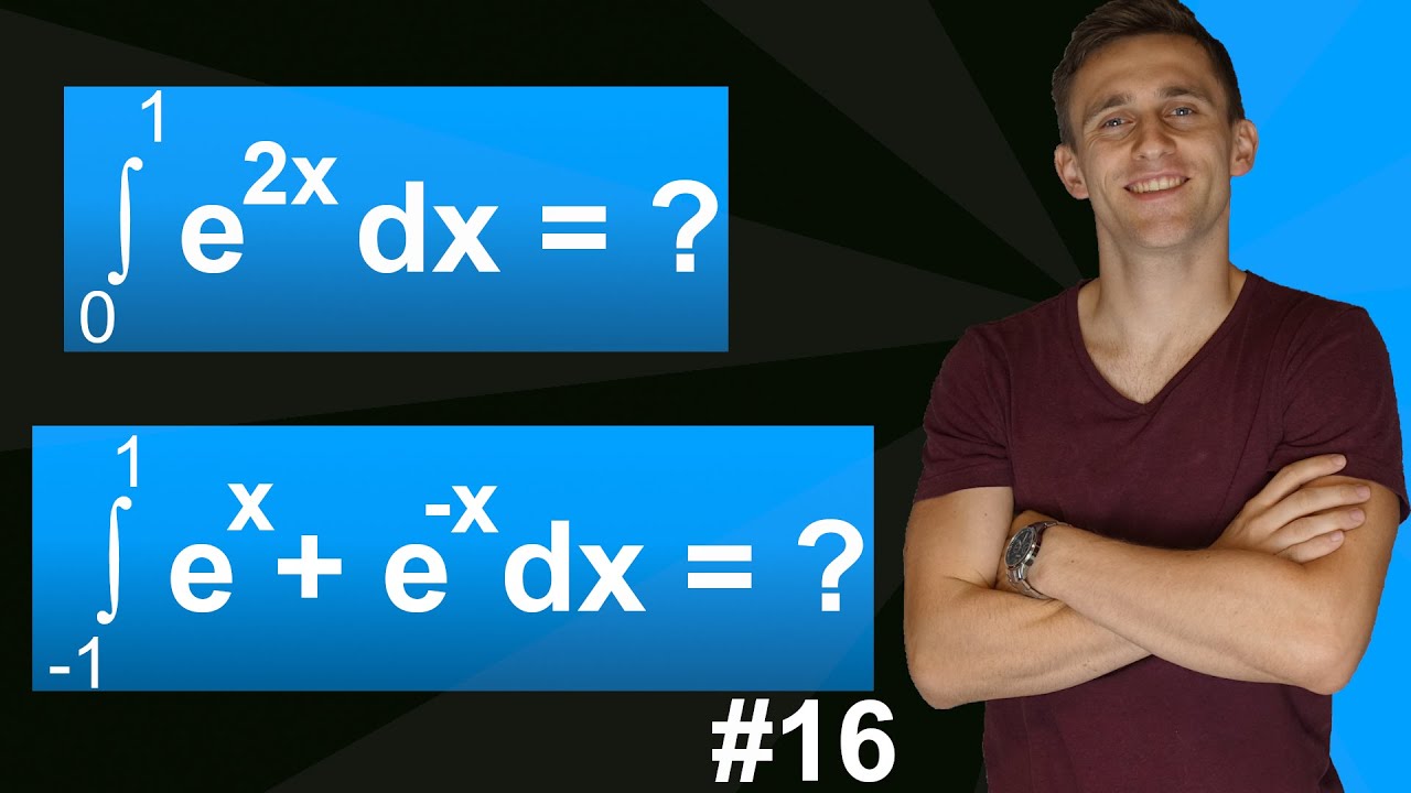 e-Funktionen - Stammfunktionen und  Integrale berechnen | Beispielaufgaben mit Lösungen | #16