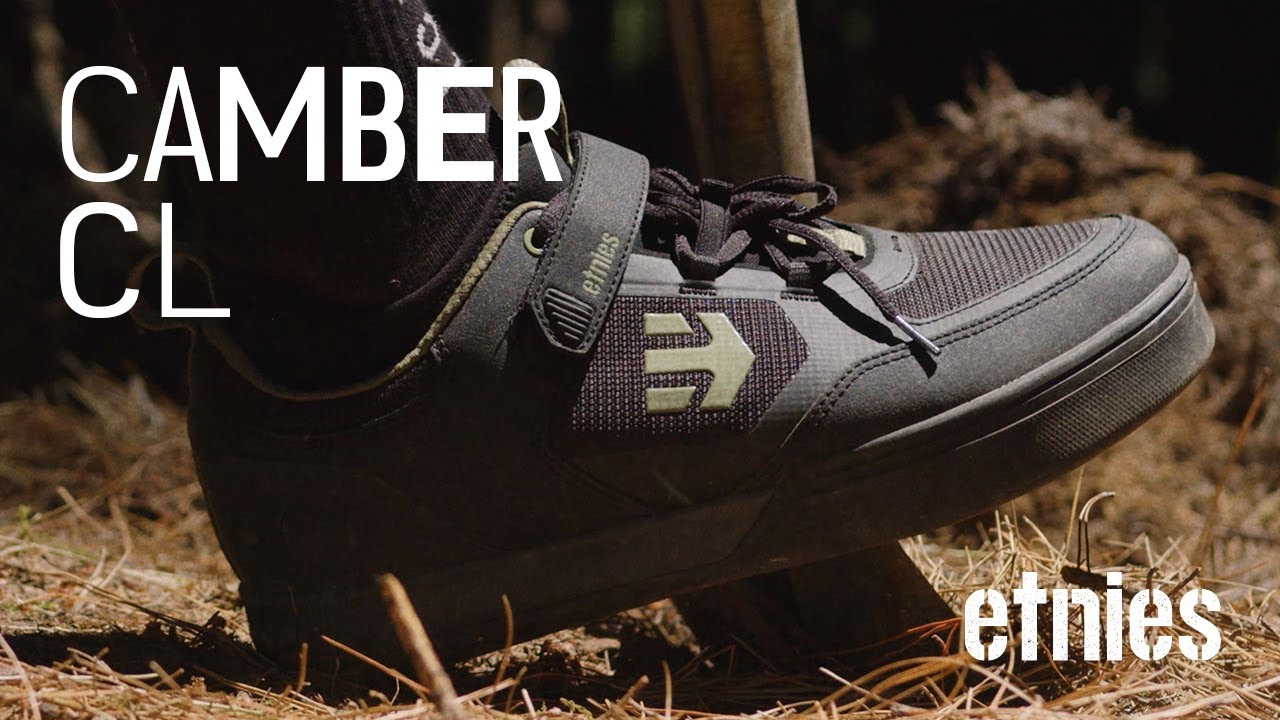 Introducing the Camber CL,  the first clipless MTB shoe by etnies