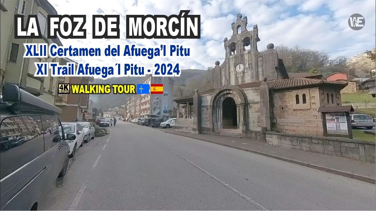 Caminando por LA FOZ DE MORCÍN 🏃🏼 Trail Afuega´l Pitu 2024 🧀 XLII Certamen del Quesu d'Afuega'l Pitu