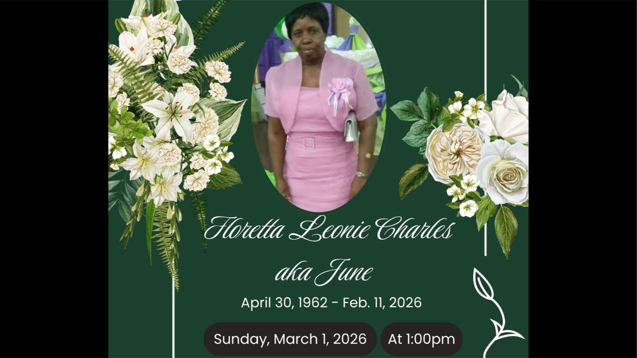 Floretta Leonie Charles aka June funeral