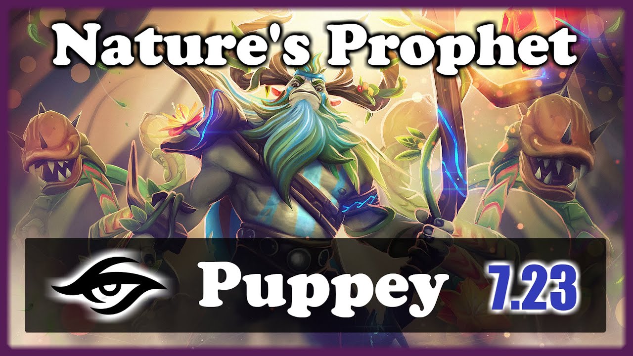 Secret.Puppey - Nature's Prohphet SUPPORT | with Secret.zai Necrophos OFFLANE | Wipe | 7.23
