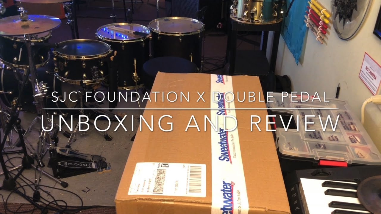 SJC Foundation X Double Pedal Unboxing and Review // Trevor Duran