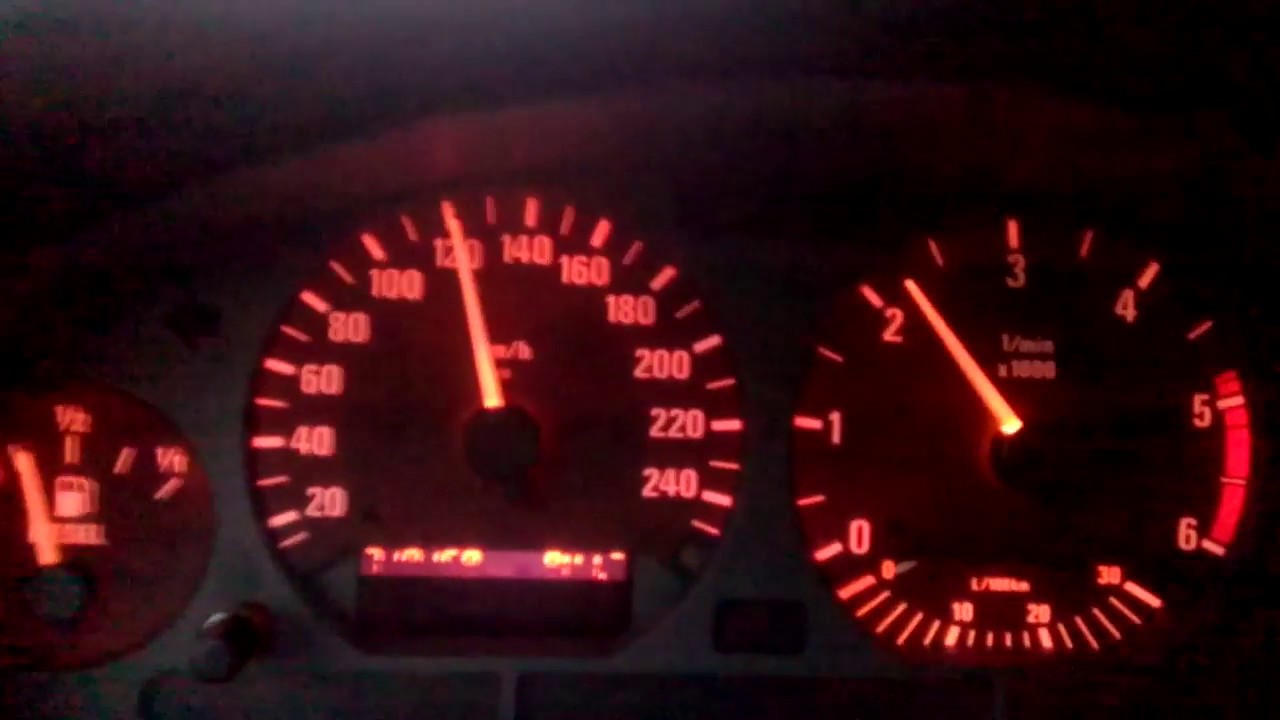 BMW E36 325TDS 5HP18 Rpm km\h