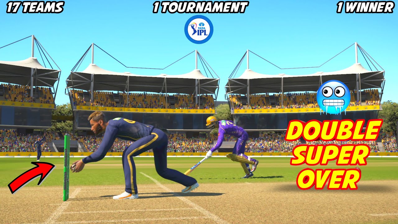 ‼️DOUBLE SUPER OVER THRILLER 💥🤯 ALL IPL TEAMS CLASH EP 02
