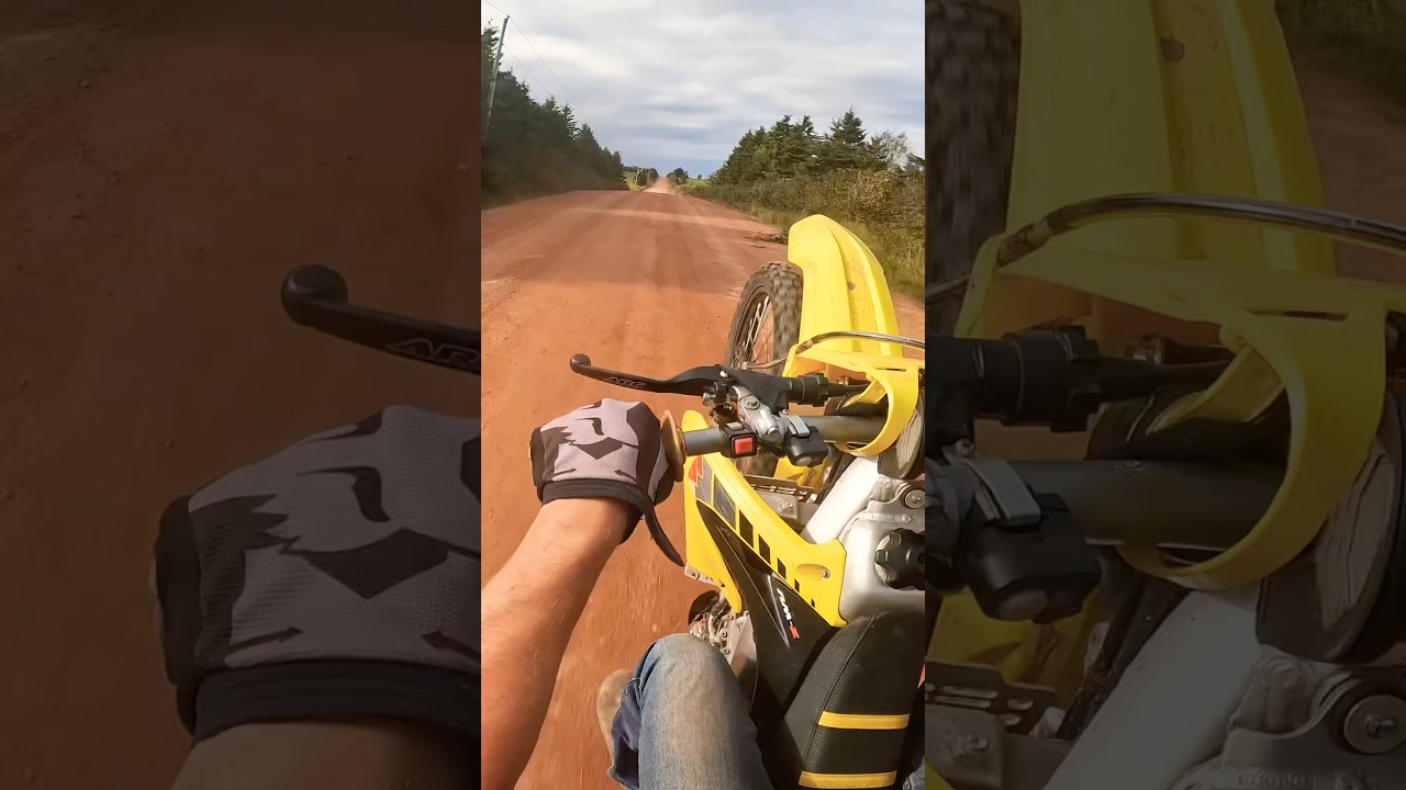 RMZ 450 Test Ride #dirtbikes #RMZ #wheelies