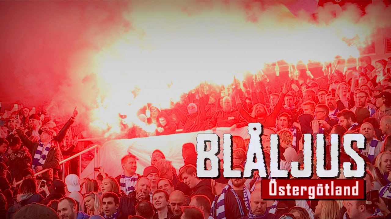 Blåljus med exklusiva bilder på läktarbråk och bengalbränning