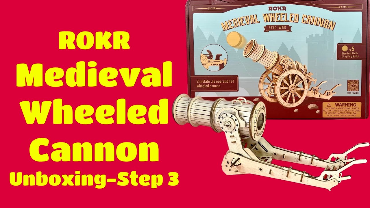 ROKR Wheeled Cannon Unboxing-Step 4