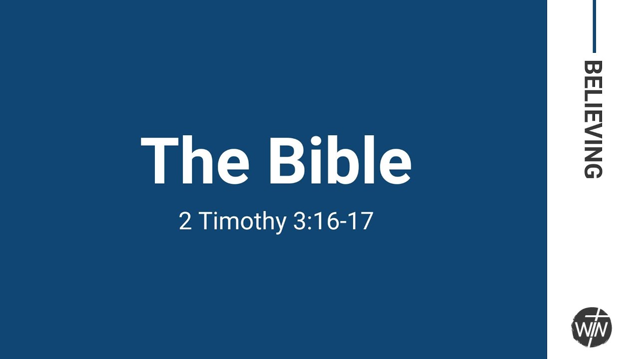 Rebroadcast // Believing: The Bible | Believing | WINOntario Online Service
