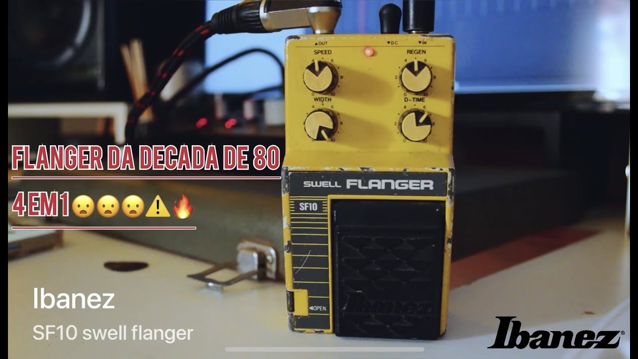 Ibanez SF-10 Swell Flanger Analogico (Review Completo)