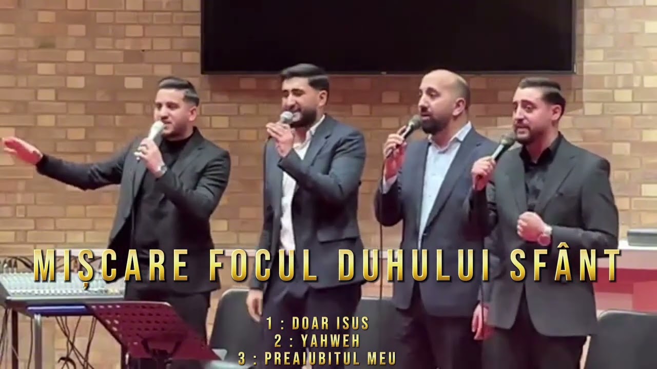 Miscarea Focul Duhului Sf&acirc;nt - Colaj de C&acirc;ntări ( Live )