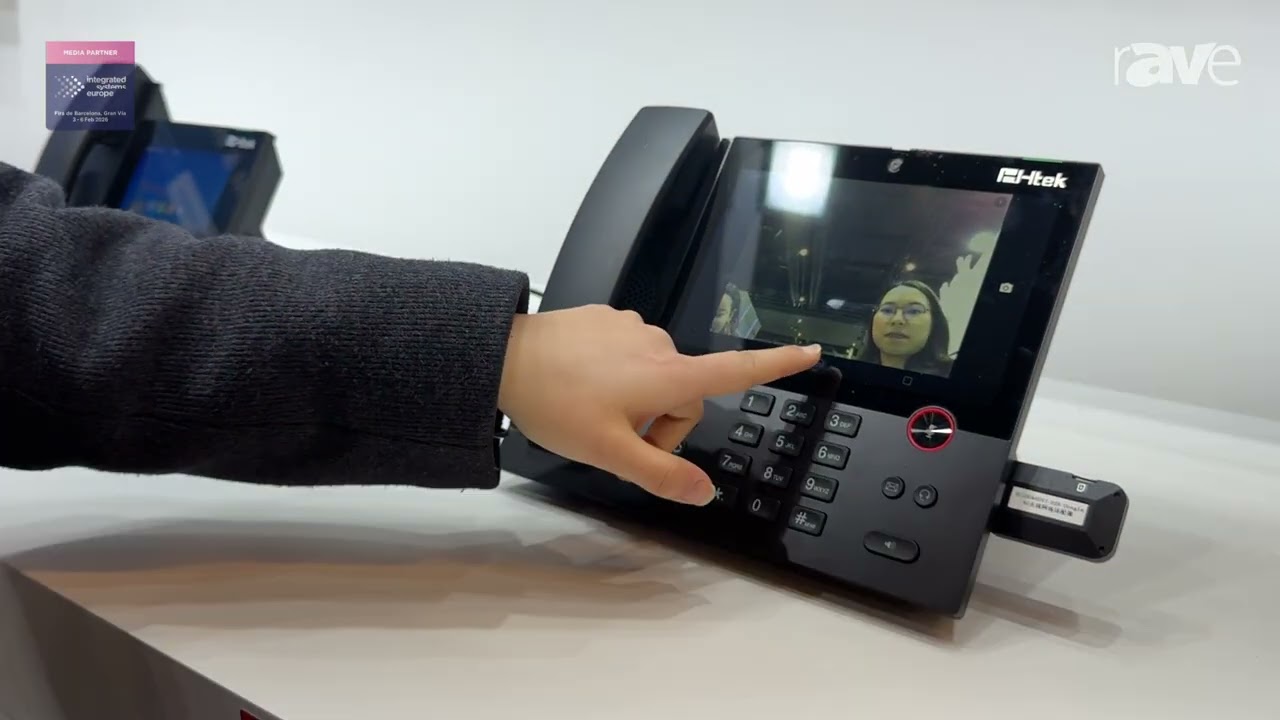 ISE 2026: Htek Unveils UCV(Pro) Series Video Phones