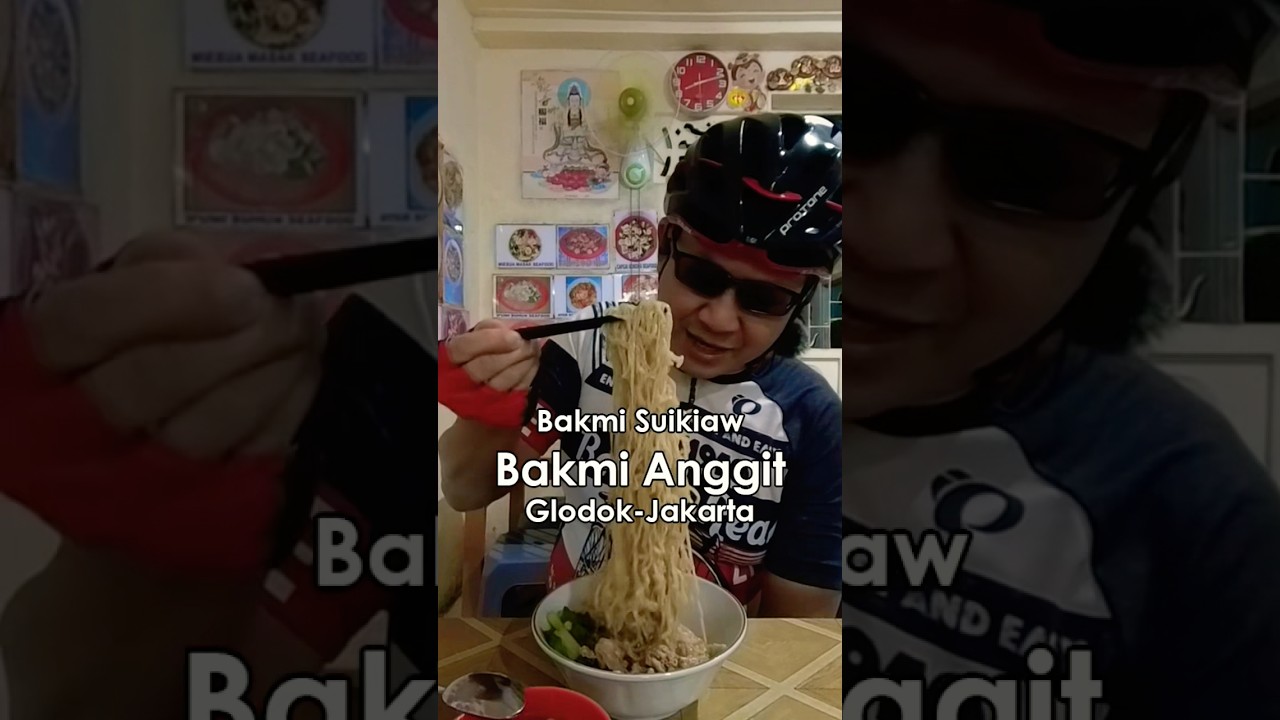 Bakmi Anggit #cycling #gowes #cyclist #glodok #chinatown #halus #suikiaw #ayam #nonhalal #jamur