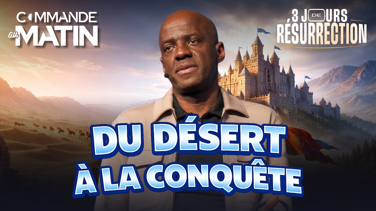 Pr&eacute;pare-toi &agrave; quitter le d&eacute;sert et &agrave; conqu&eacute;rir | COMMANDE AU MATIN - 3 JOURS DE R&Eacute;SURRECTION