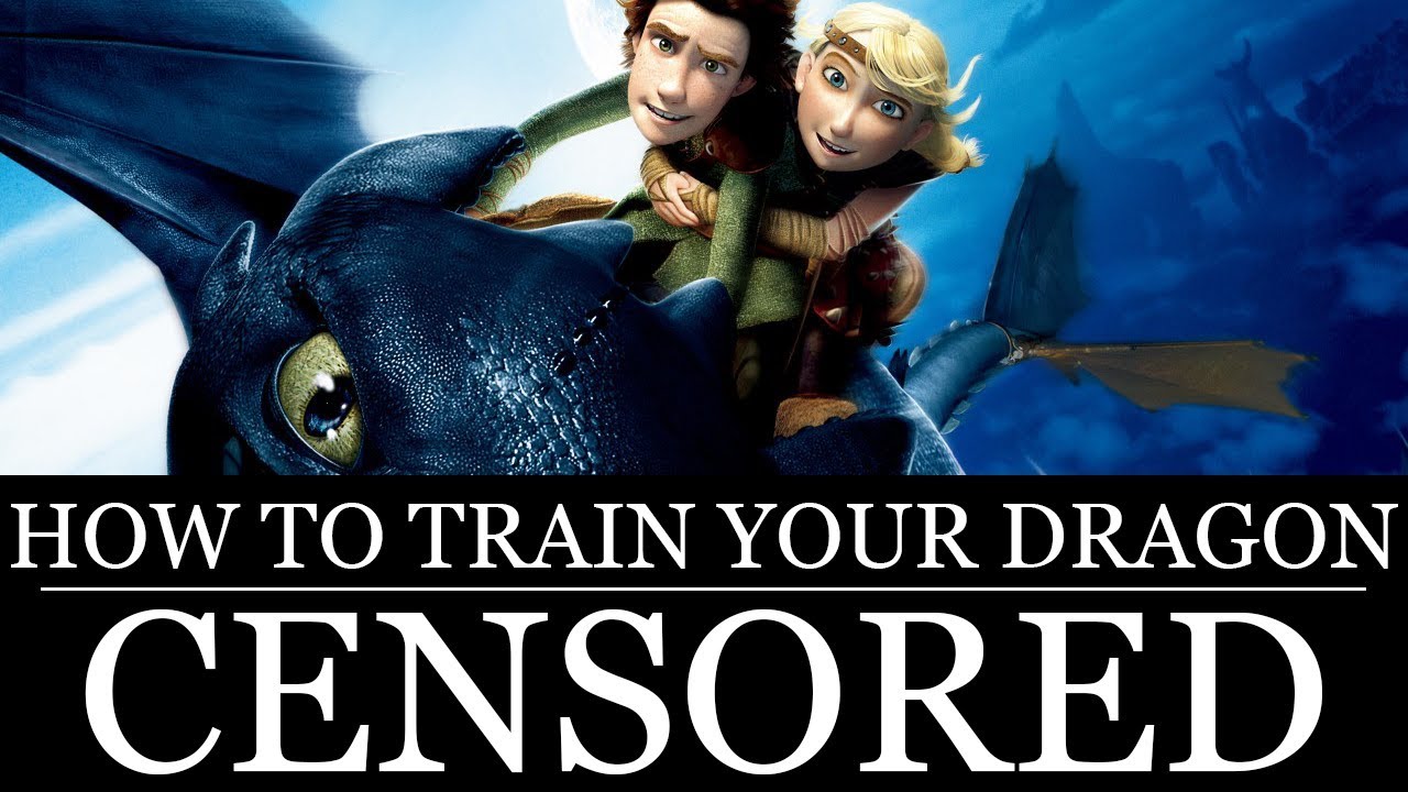 How To Train Your Dragon【 CENSORED 】Unnecessary Censorship Parody