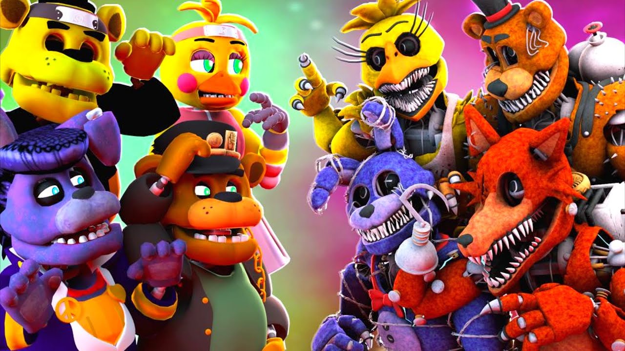 [SFM FNaF] Slasher vs Anime Animatronics