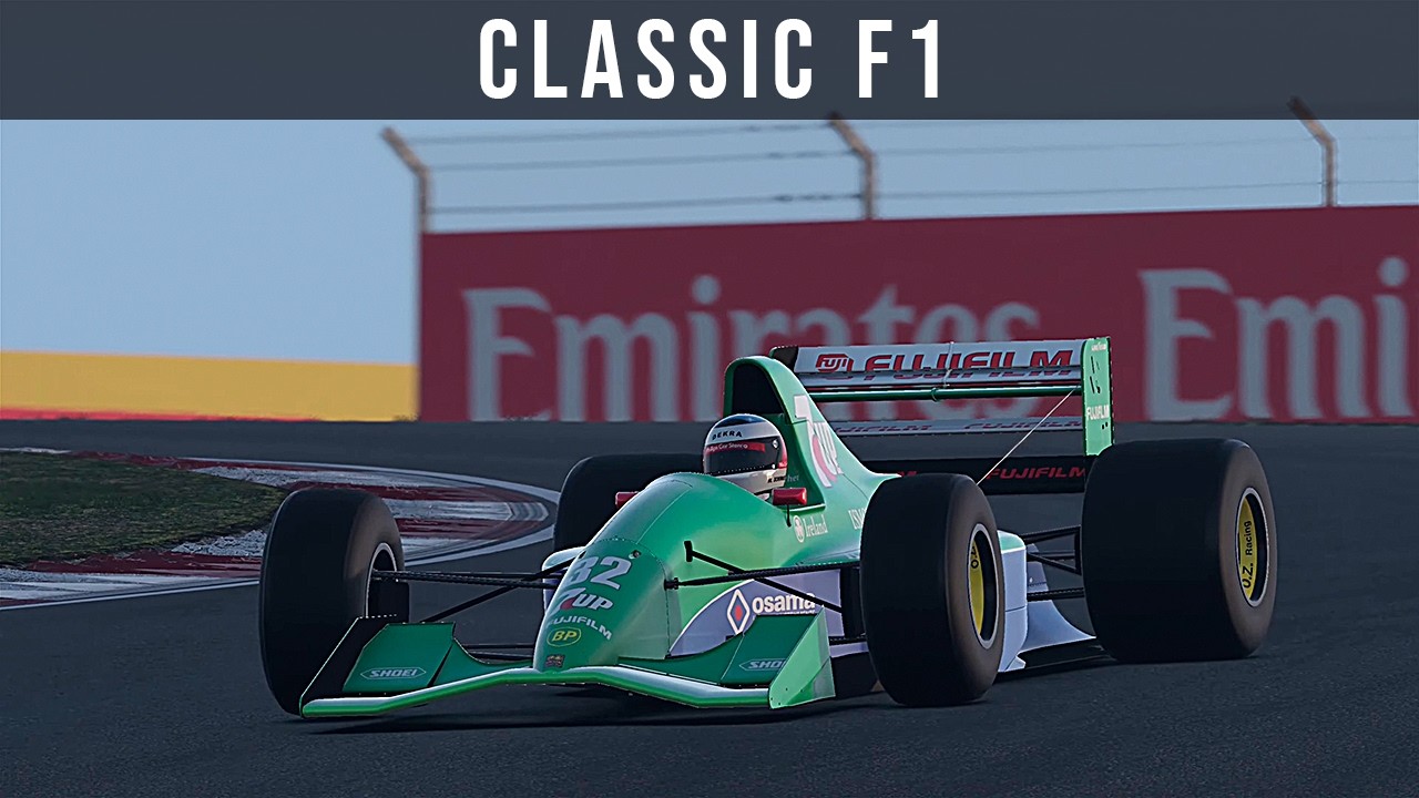 F1 2020 Classic Cars - McLaren MP4/4, Ferrari F1-90, Jordan 191