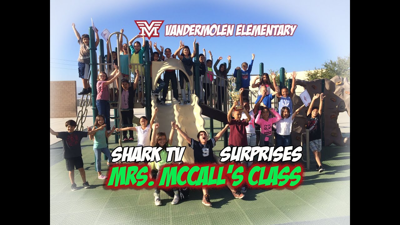 Santiago High School Surprises Vandermolen Elementary!