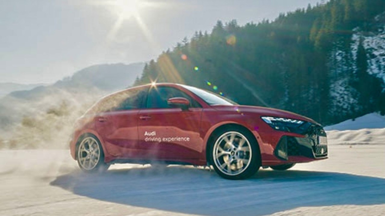 Ice Drift with the 2026 AUDI RS3 (400hp).. //36