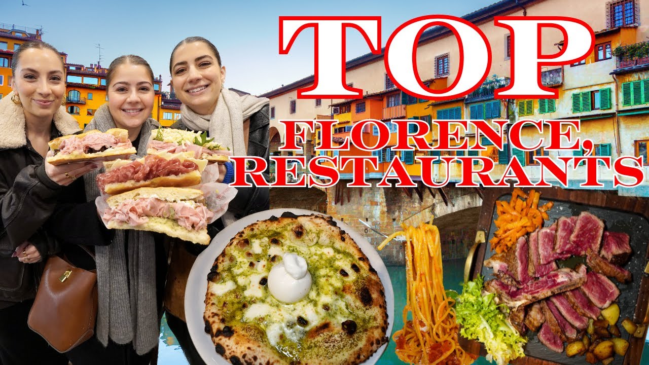 72 HOURS IN FLORENCE! The city's best restaurants! 🇮🇹