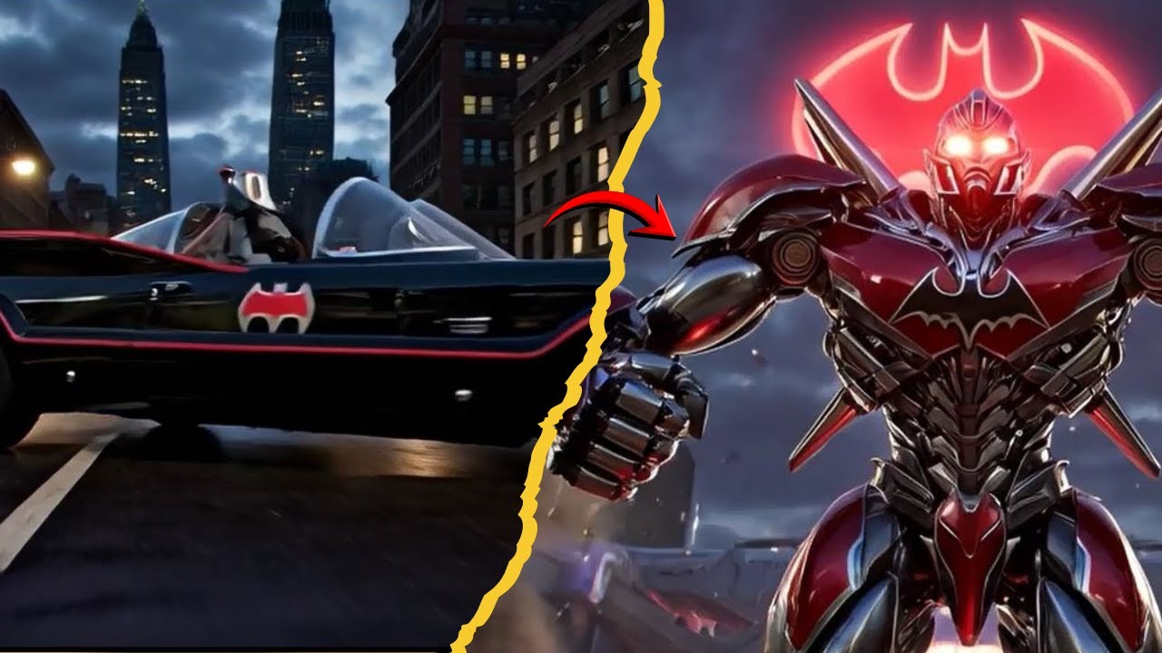 Batmobile Becomes a Batformer 🤖🦇 | Gotham’s Ultimate Transformation