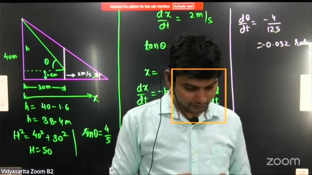 Differentiation L-24 | 21-01-2026 | Dharmendra Sir | Math's 11th B3 JEE | VSA