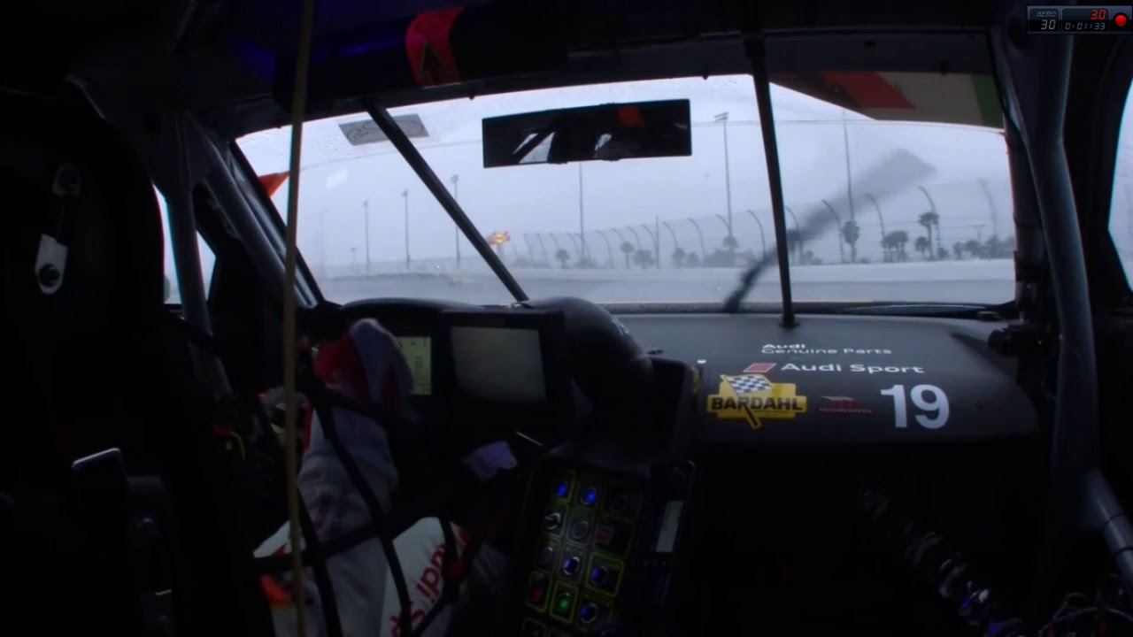 24 Hours of Daytona 2019 | Audi R8 LMS GTD Onboard