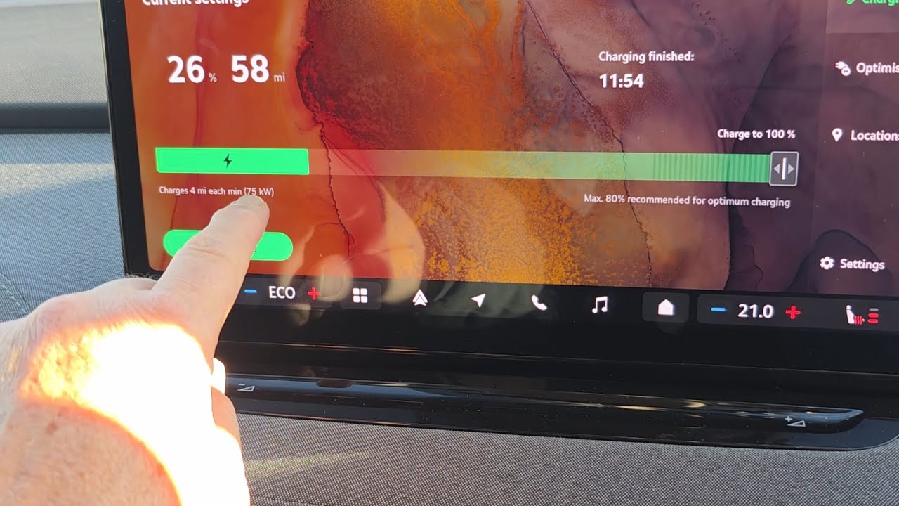 Обновленная Skoda Enyaq 2025 года, ручной обогрев аккумулятора?