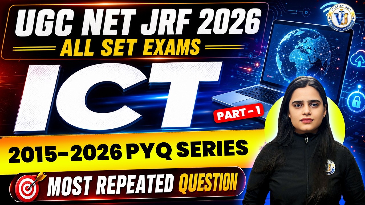 UGC NET JRF Dec 2026 | ICT June 2026 New Concepts Explained-1| ICT नए पैटर्न के सवाल by Simran Ma'am