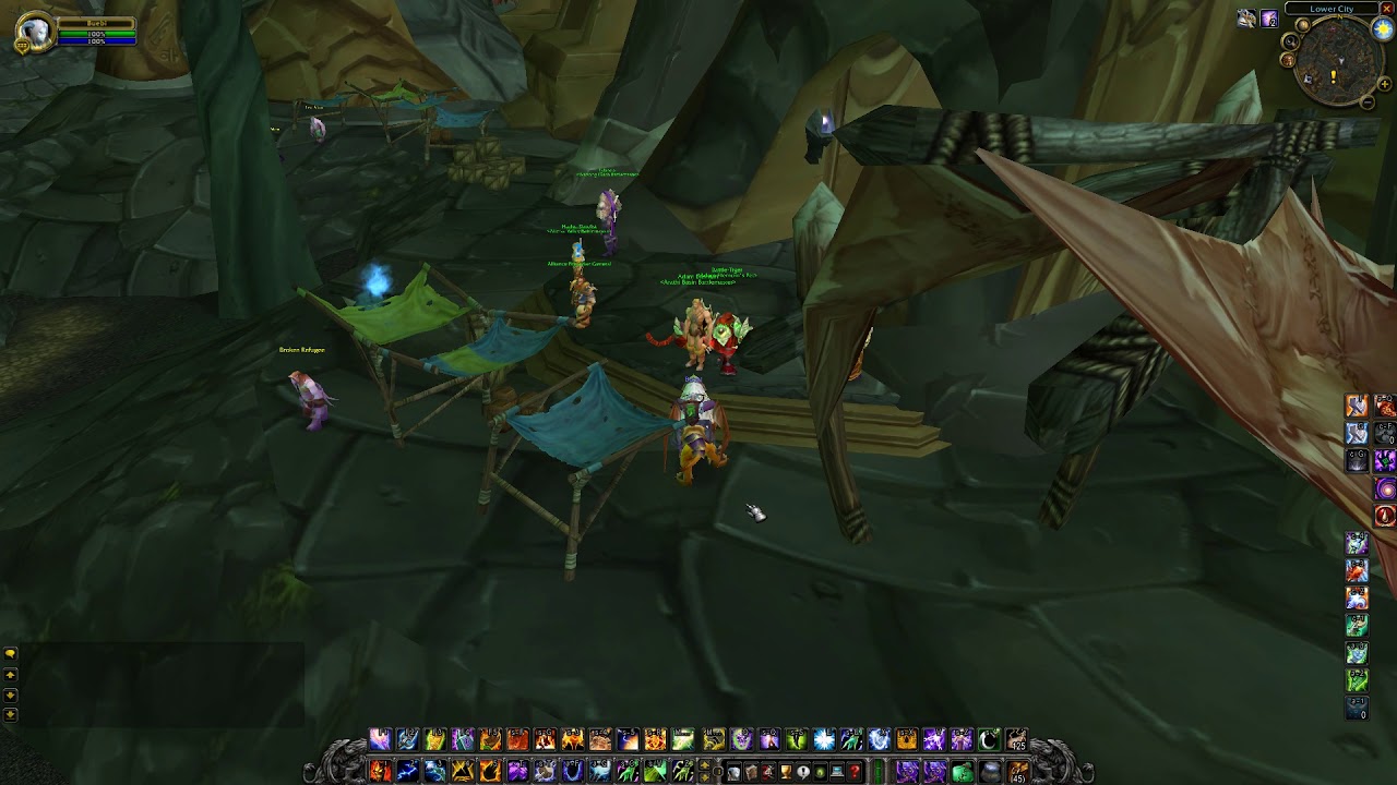 Shattrath (Alliance) Arathi Basin Battlemaster Location, WoW TBC
