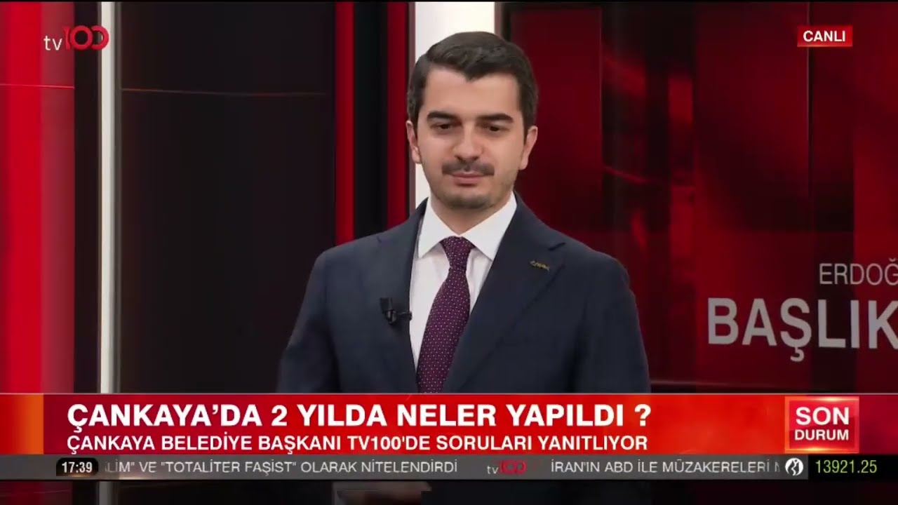 Başkanımız Hüseyin Can Güner, TV100'de İki Yıllık Hizmet Sürecini Değerlendirdi