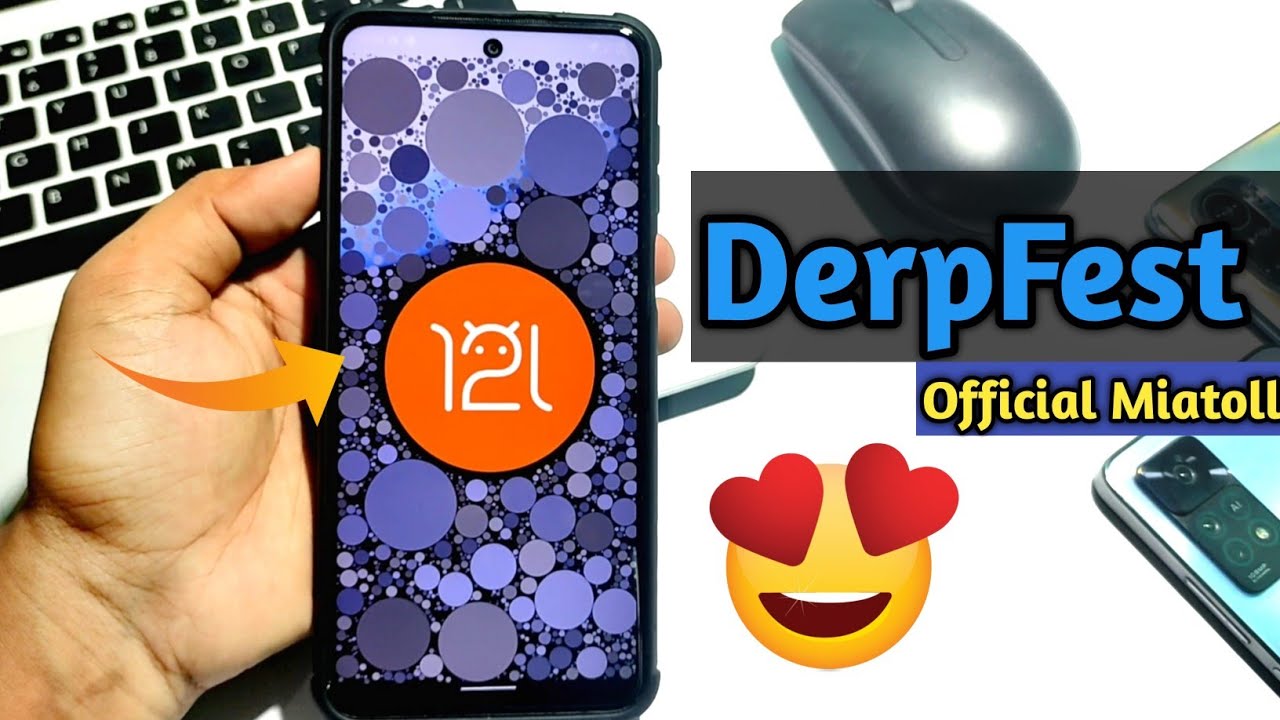 DerpFest Android 12L Official Version For Redmi Note 9 Pro/9S/Max/10 Lite & Poco M2 Pro| New UI 🔥🔥🔥