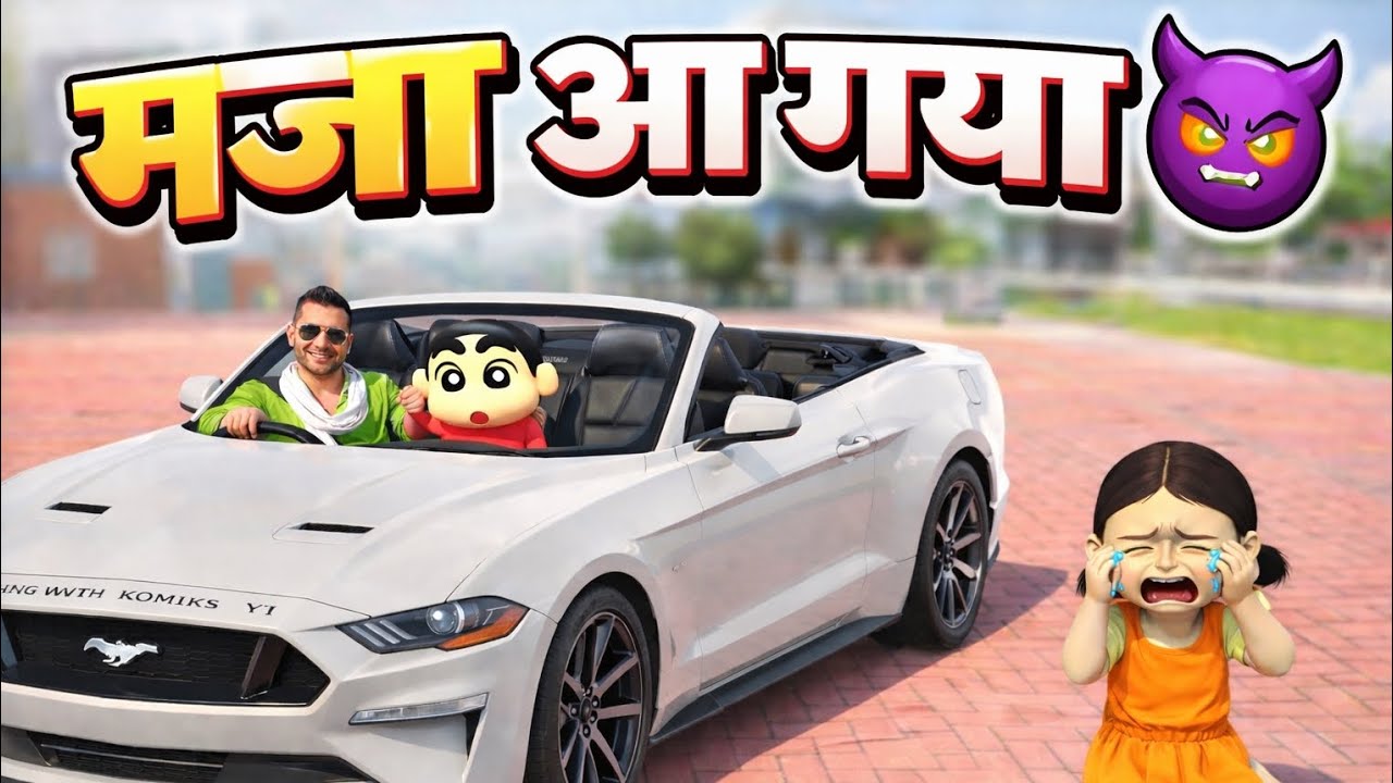 Jack Aur Shinchan GTR Car Se Ghumne Jayenge | in indian theft auto simulator 