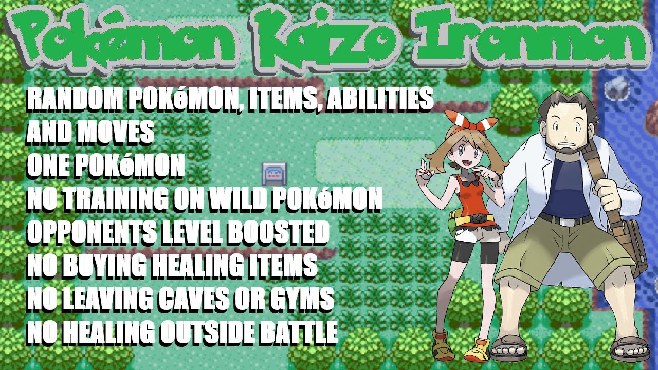 US VS BIRCH FAMILY!  - POKEMON EMERALD KAIZO IRONMON