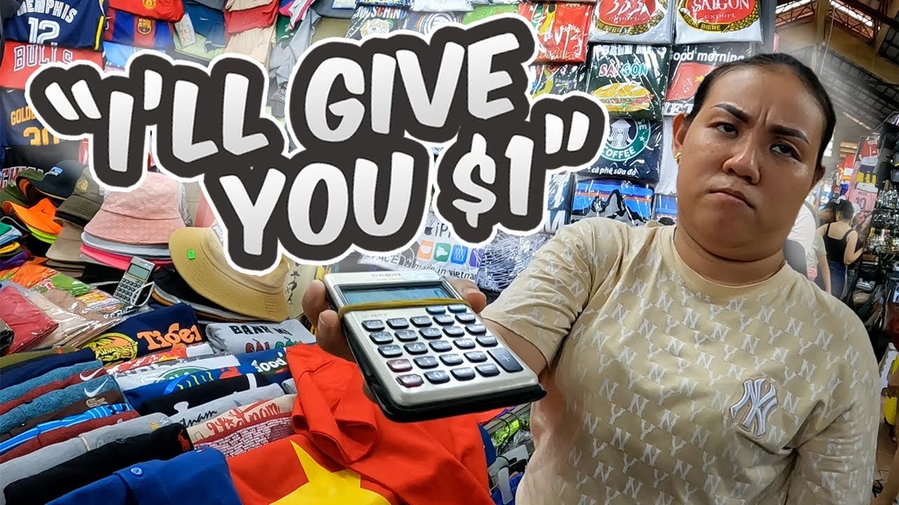 Best FAKE Market in Vietnam is Ben Thanh 🇻🇳 (How To Bargain)