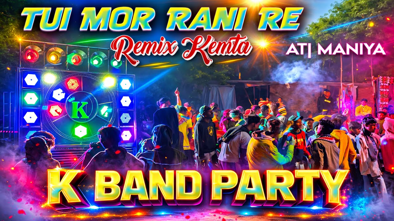TUI MOR RANI RE | NEW REMIX DHEMSA BAJA🔥| REMIX HINDI SONG DUBBED KEMTA | K BAND PARTY ☎️ 6370258803