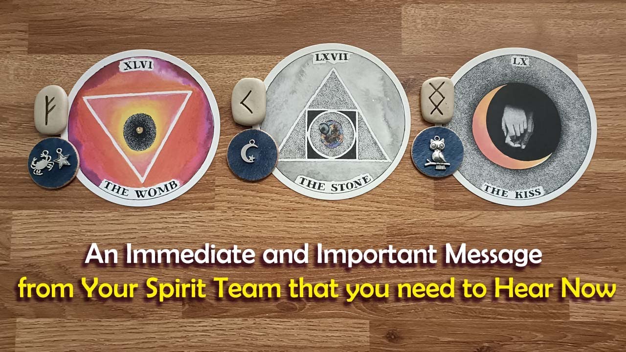 An Immediate & Important Message from Your Spirit Team That You Need to Hear Now 👉🏼💌😇