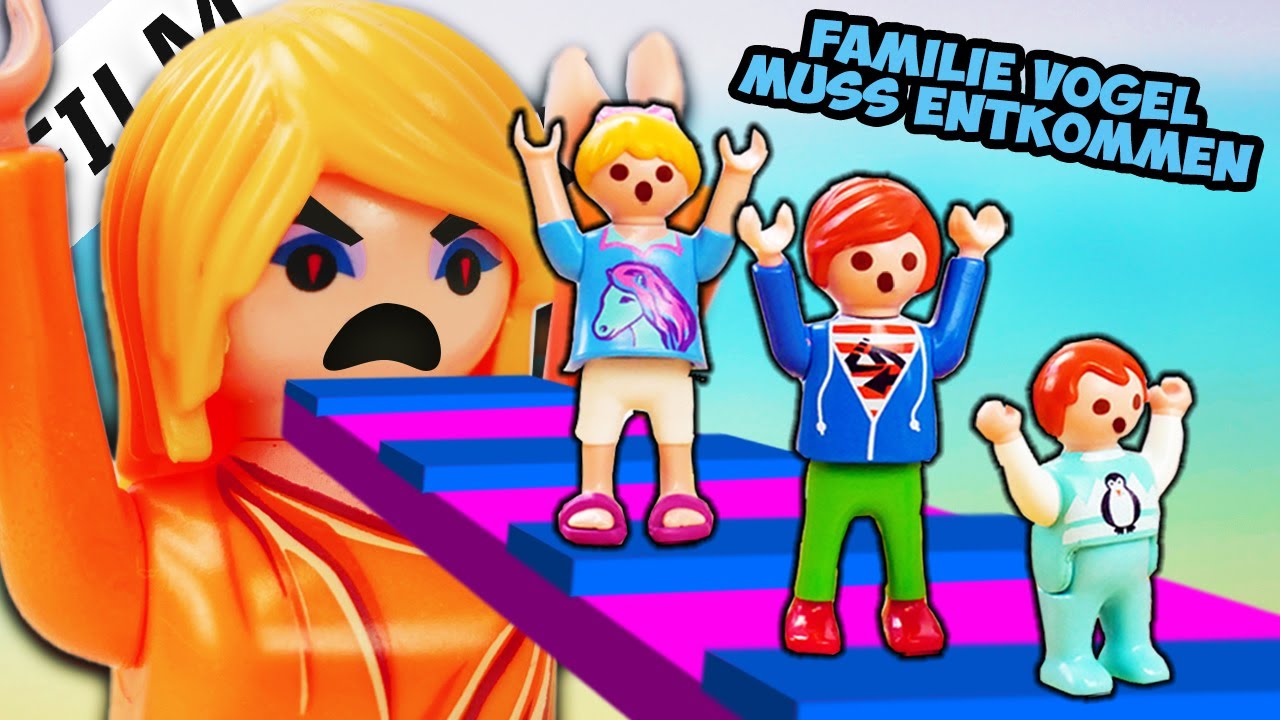 Playmobil Filme Familie Vogel: Die besten ENTKOMMEN Challenges | Videosammlung Compilation Deutsch